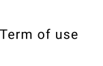 Term of use